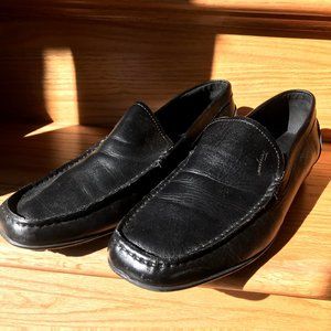 Salvatore Ferragamo Black Loafers Size 11